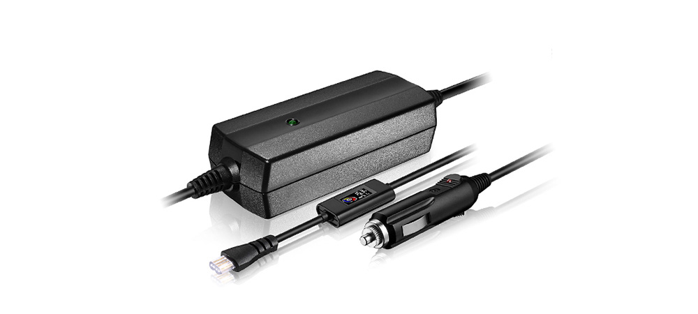 90W Universal Laptop DC Adapter With LCD (B)